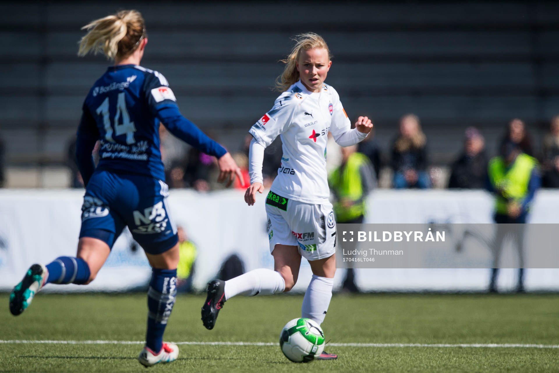 Kvarnsvedens Julia Roddar och Rosengårds Ebba Wieder