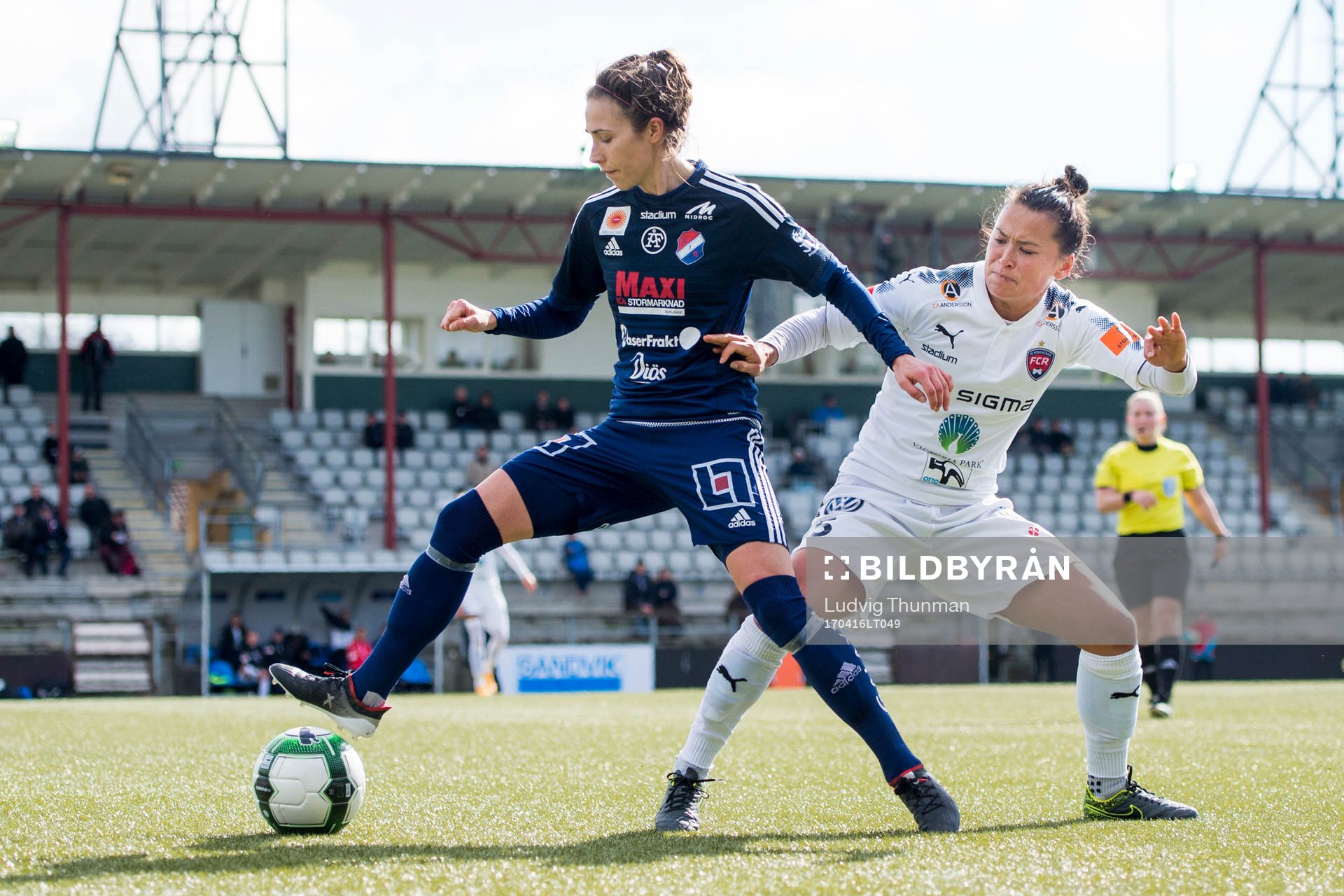 Kvarnsvedens Agnes Dahlström och Rosengårds Alexandra