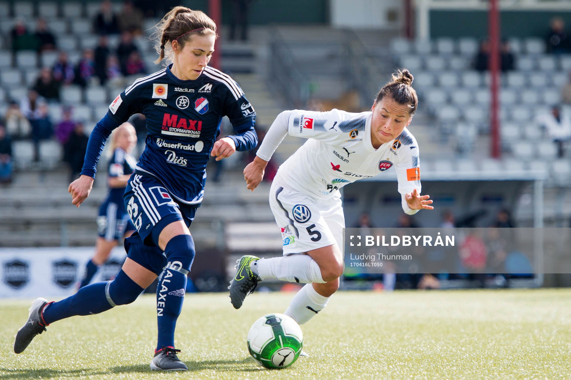 Kvarnsvedens Agnes Dahlström och Rosengårds Alexandra