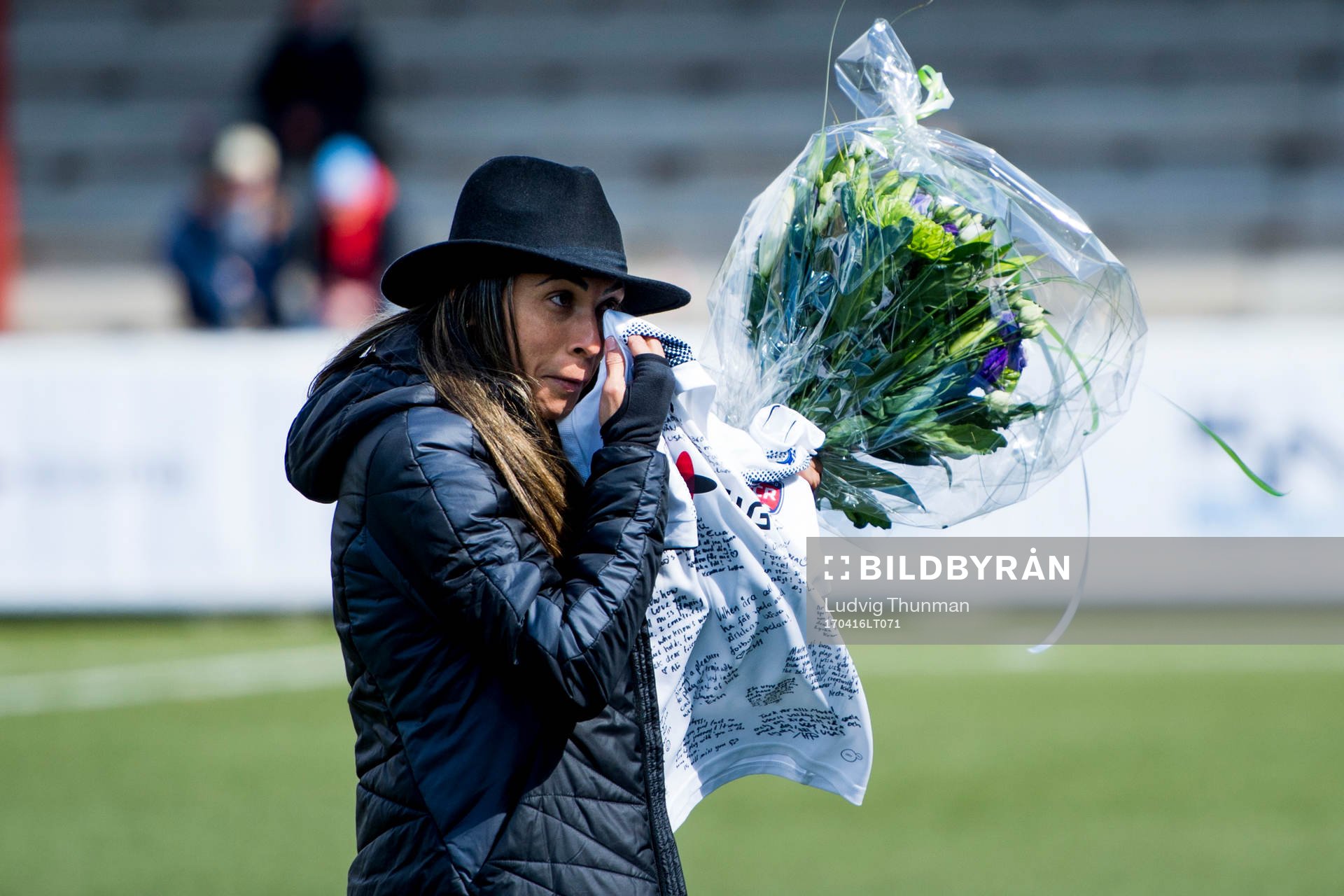 Rosengårds Marta Viera Da Silva torkar tårarna
