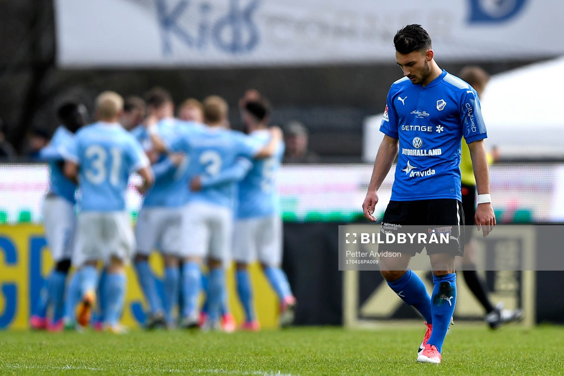 Halmstads Sead Haksabanovic deppar