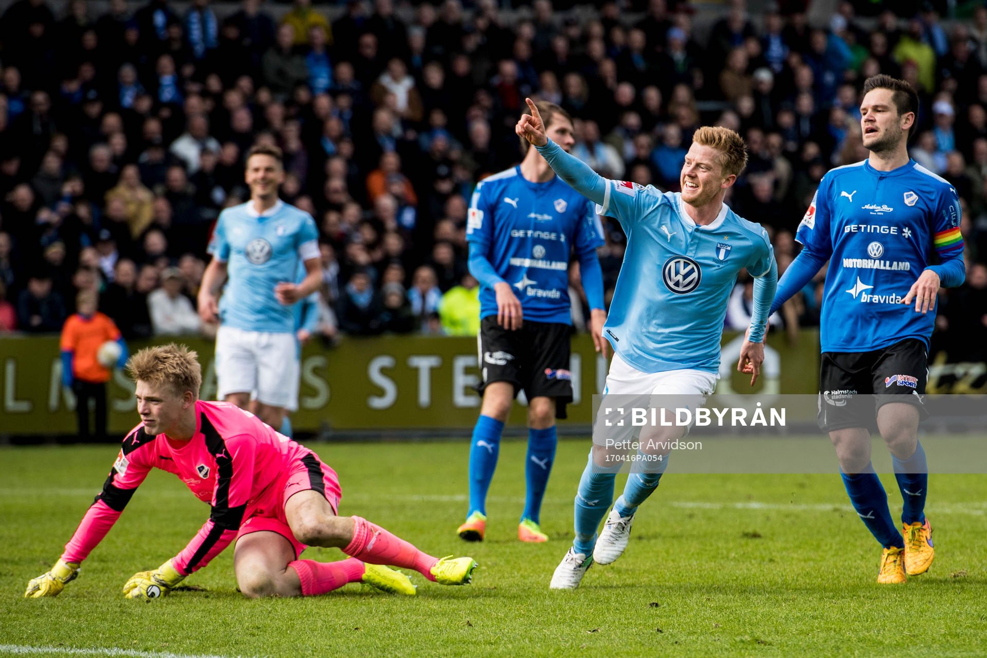 Malmö FFs Anders Christiansen jublar