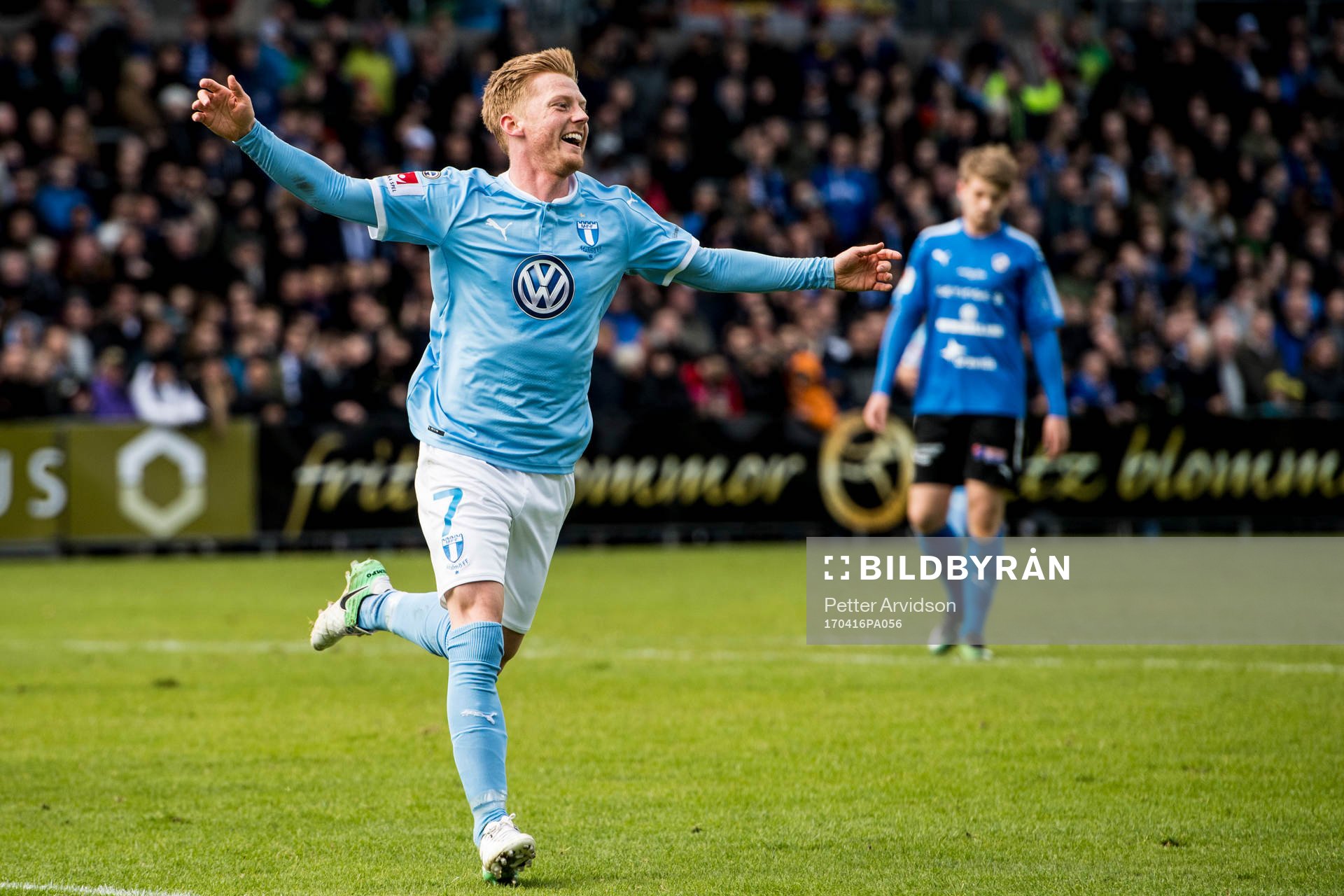 Malmö FFs Anders Christiansen jublar