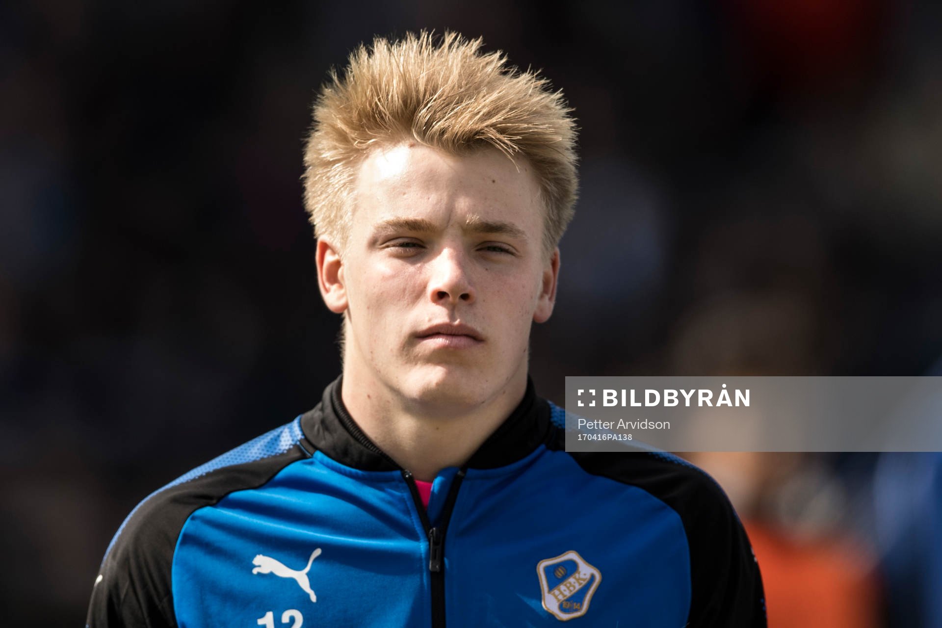 Halmstads målvakt Isak Pettersson