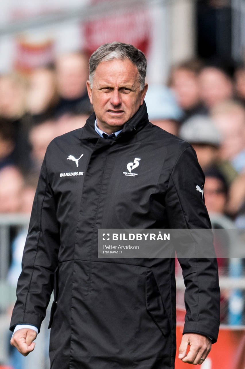 Halmstads tränare Jan Jönsson