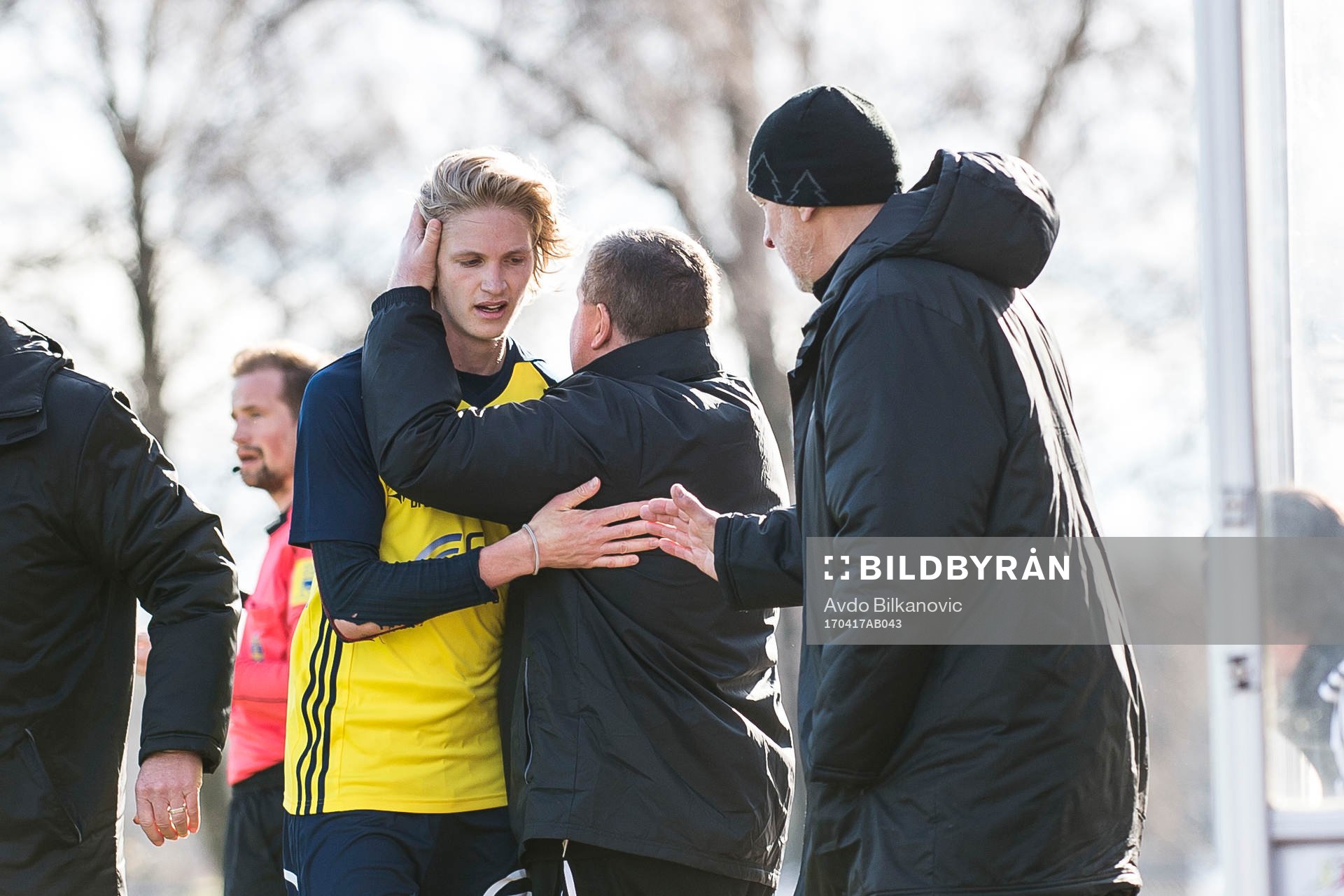 Ängelholms Andreas Karlsson byttes ut