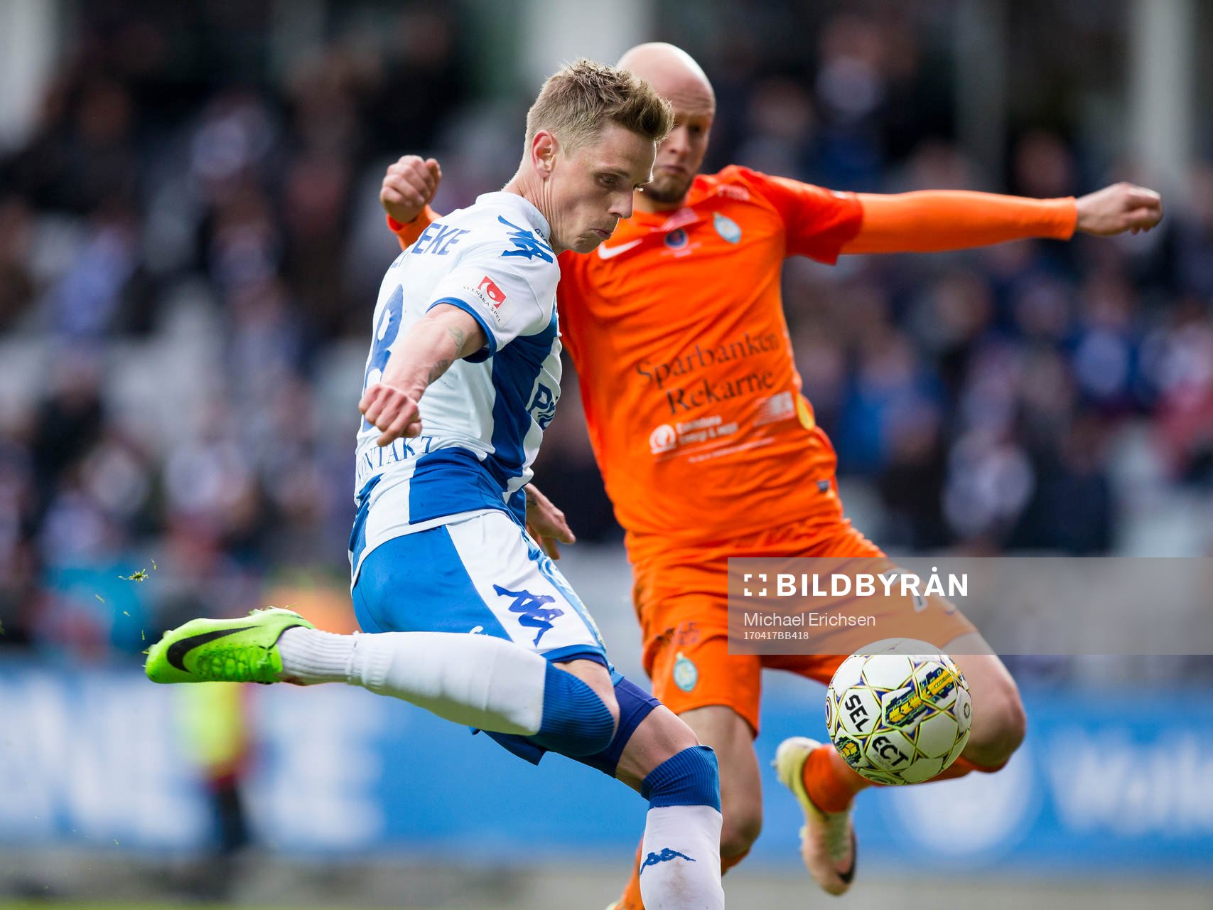 IFK Göteborgs Sören Rieks med målchans mot AFC