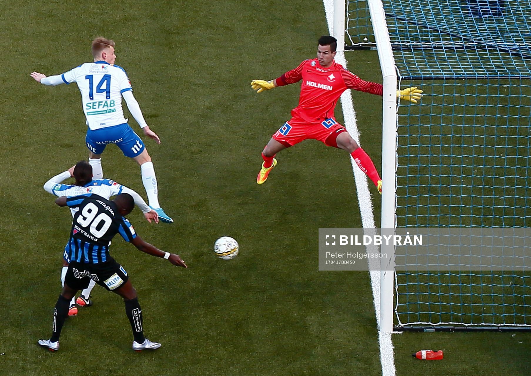 Mål 0-1 av Sirius Moses Ogbu