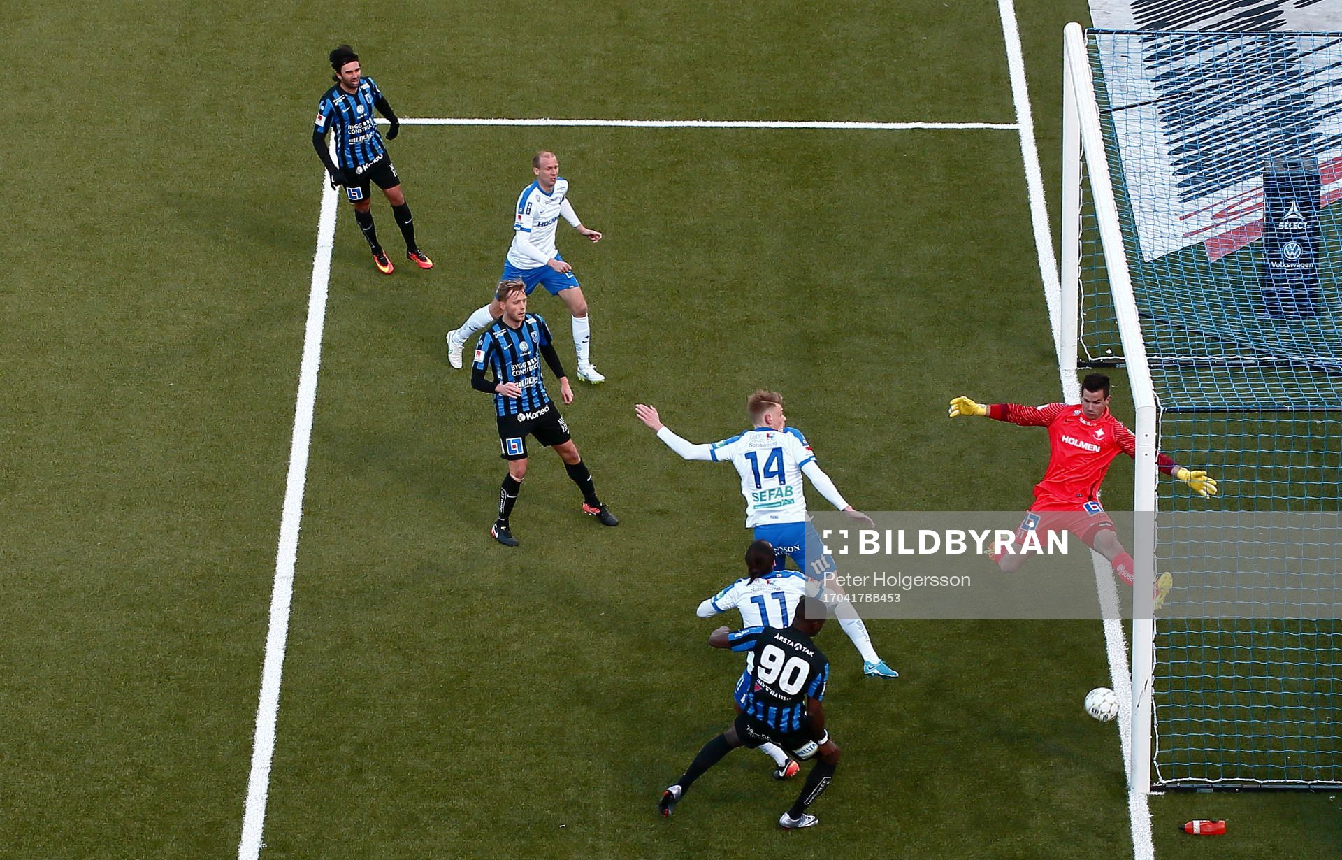 Mål 0-1 av Sirius Moses Ogbu