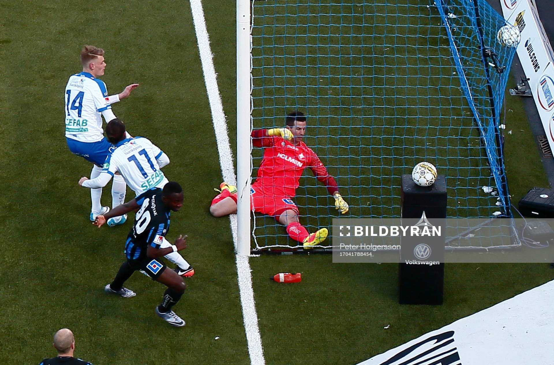 Mål 0-1 av Sirius Moses Ogbu