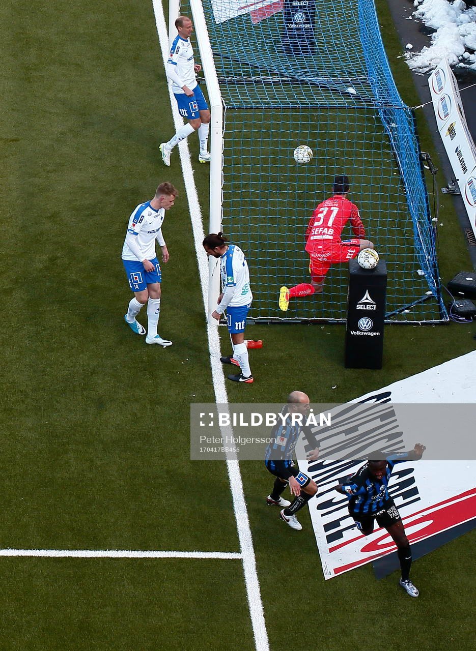 Mål 0-1 av Sirius Moses Ogbu