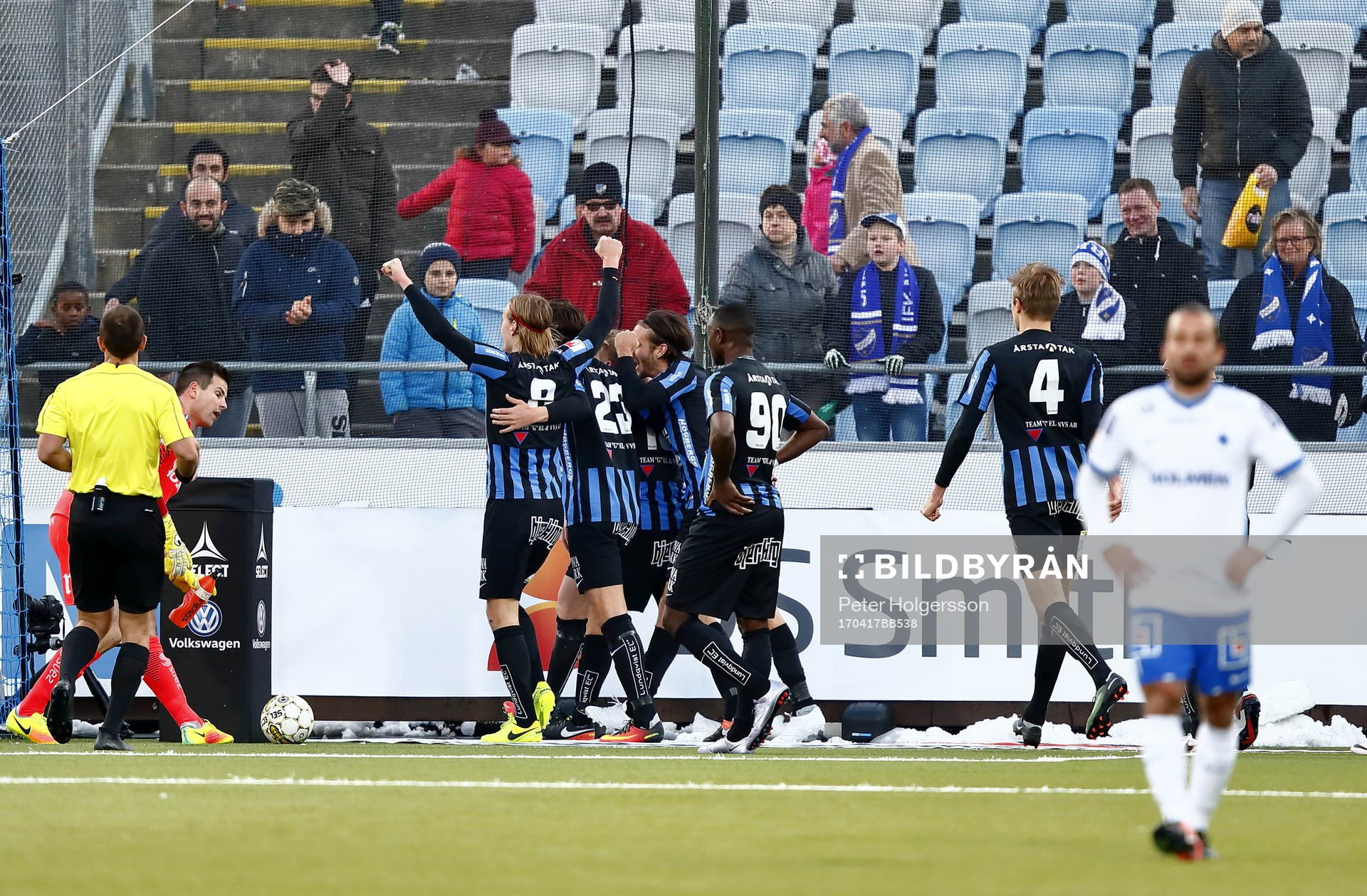 Sirius spelare jublar
