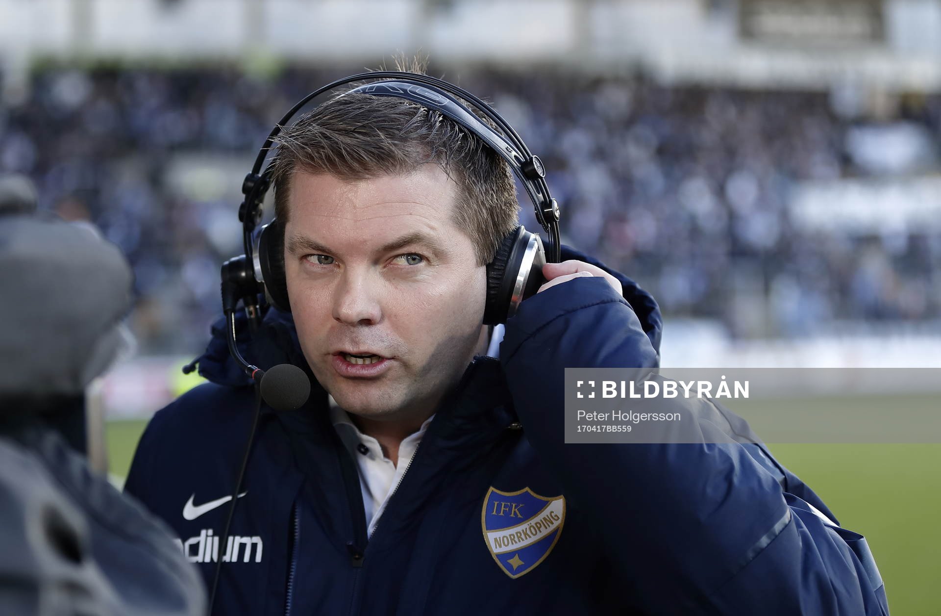 Norrköpings tränare Jens Gustafsson