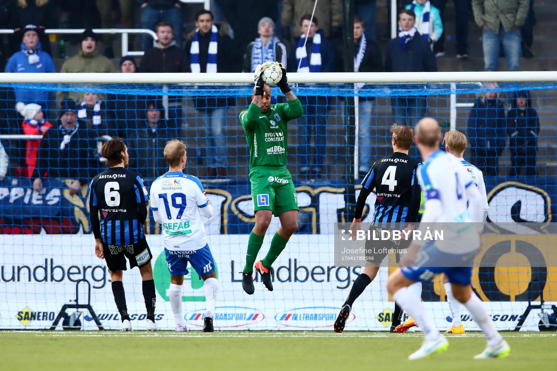 Sirius målvakt Joshua Wicks