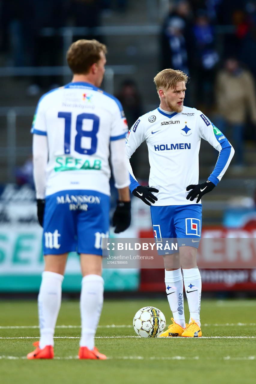 Norrköpings Eric Smith deppar precis innan slutsignalen