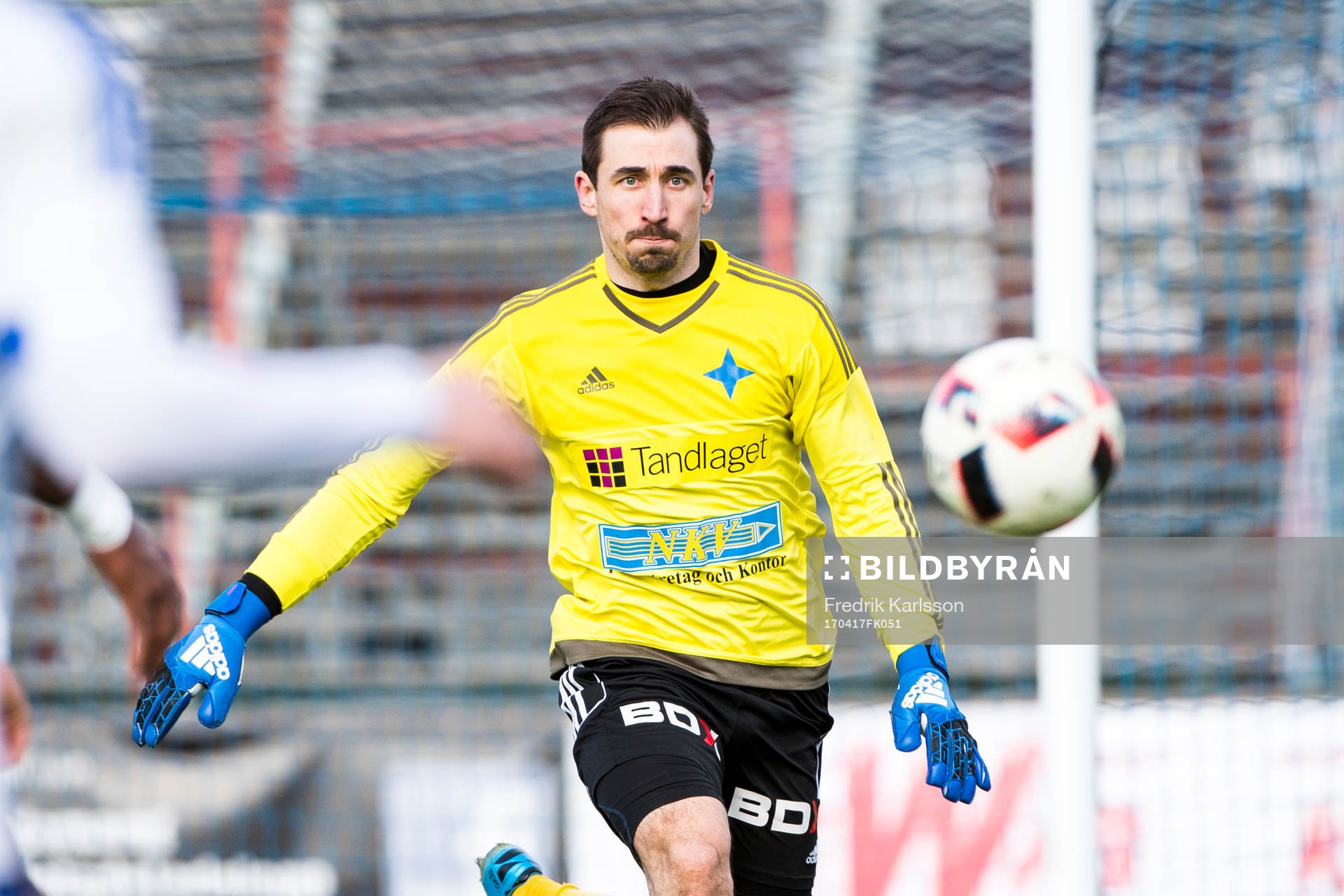 Luleås målvakt Vladimir Sudar