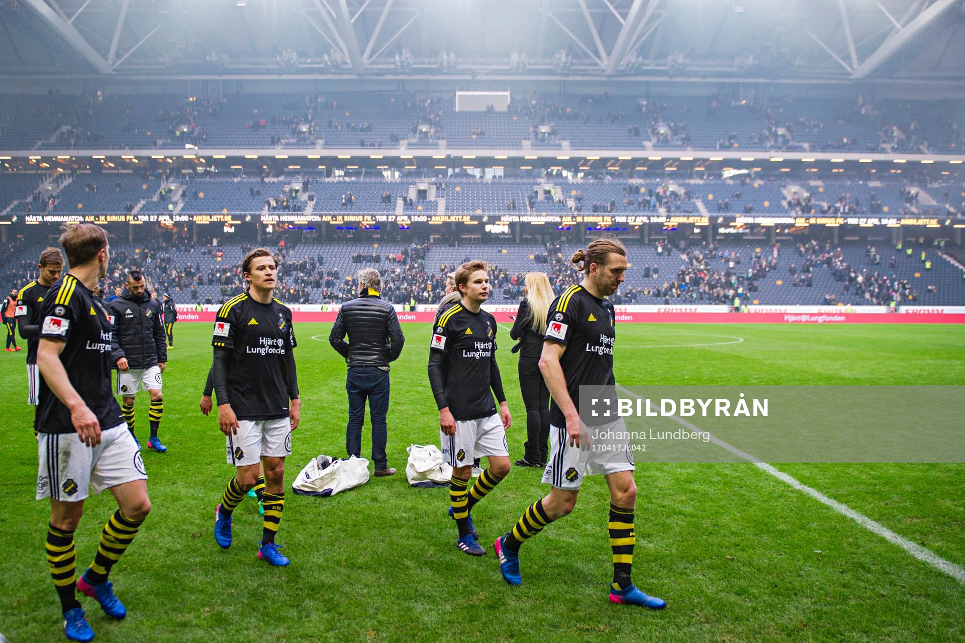s Per Karlsson, Simon Thern, Johan Blomberg och Nils-Eric