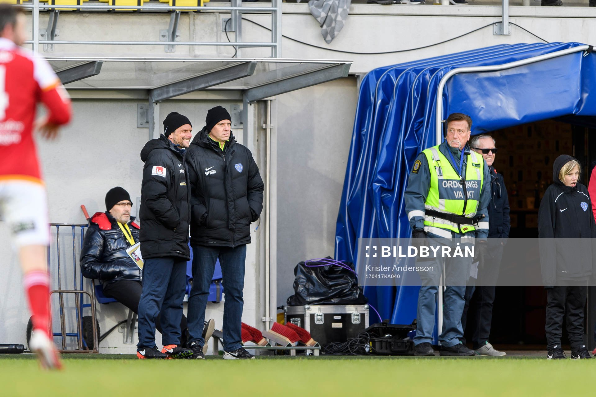 Falkenbergs assisterande tränare Jonas Axeldal och
