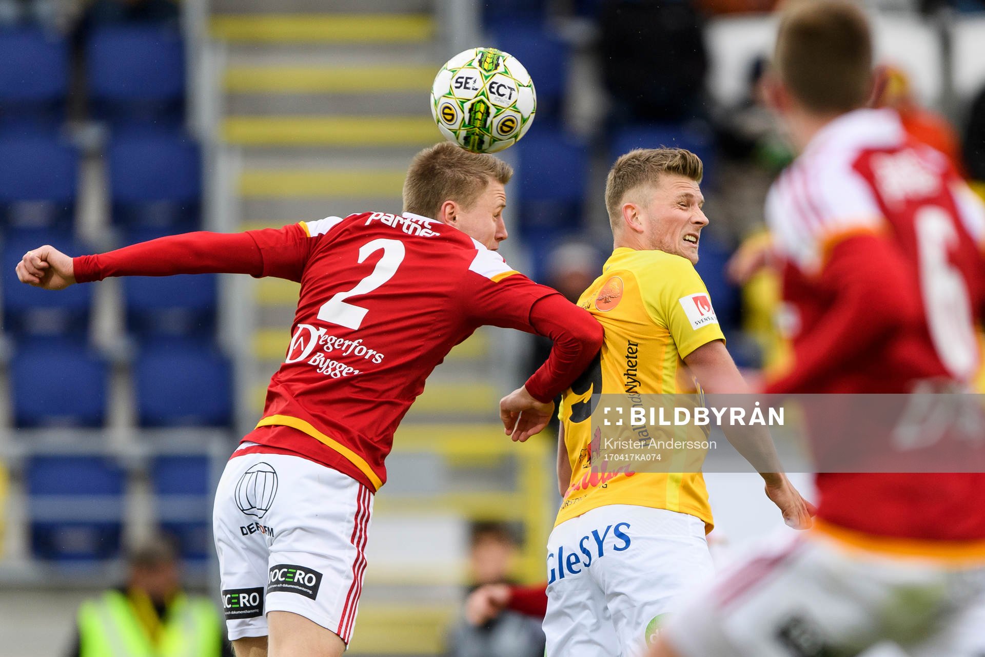 Degerfors Jonas Olsson och Falkenbergs Erik Pärsson