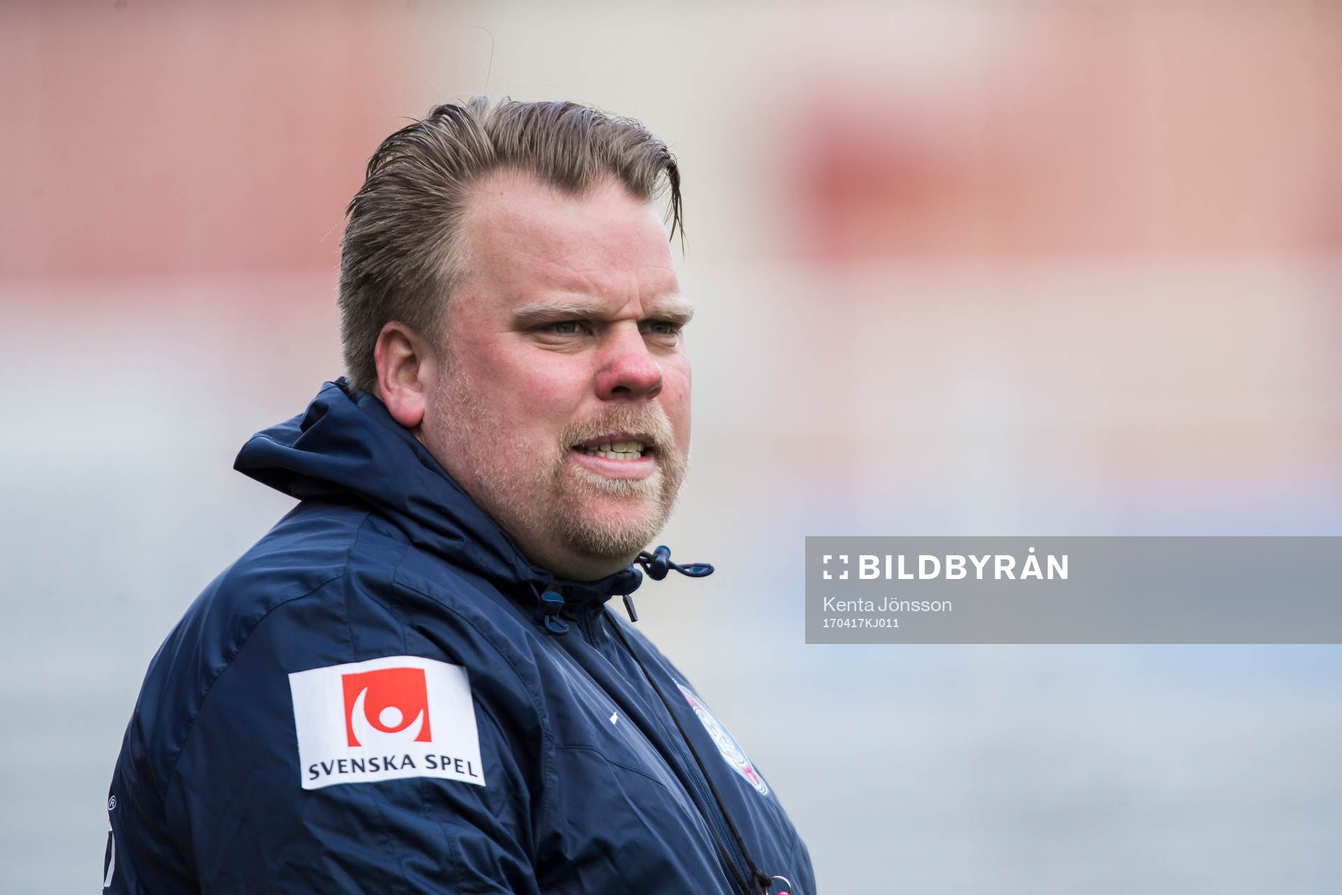 Eskilstuna Uniteds tränare Viktor Eriksson