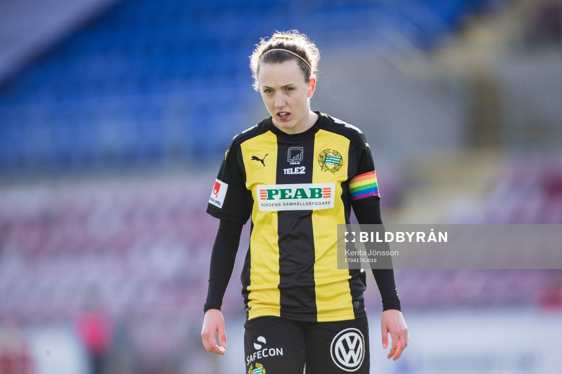 Hammarbys Olga Ekblom deppar