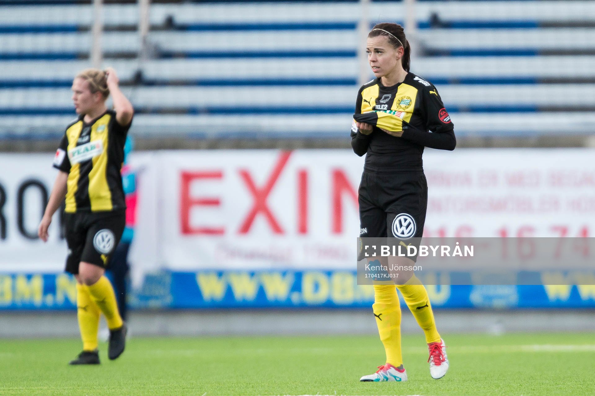 Hammarbys Amanda Johansson deppar
