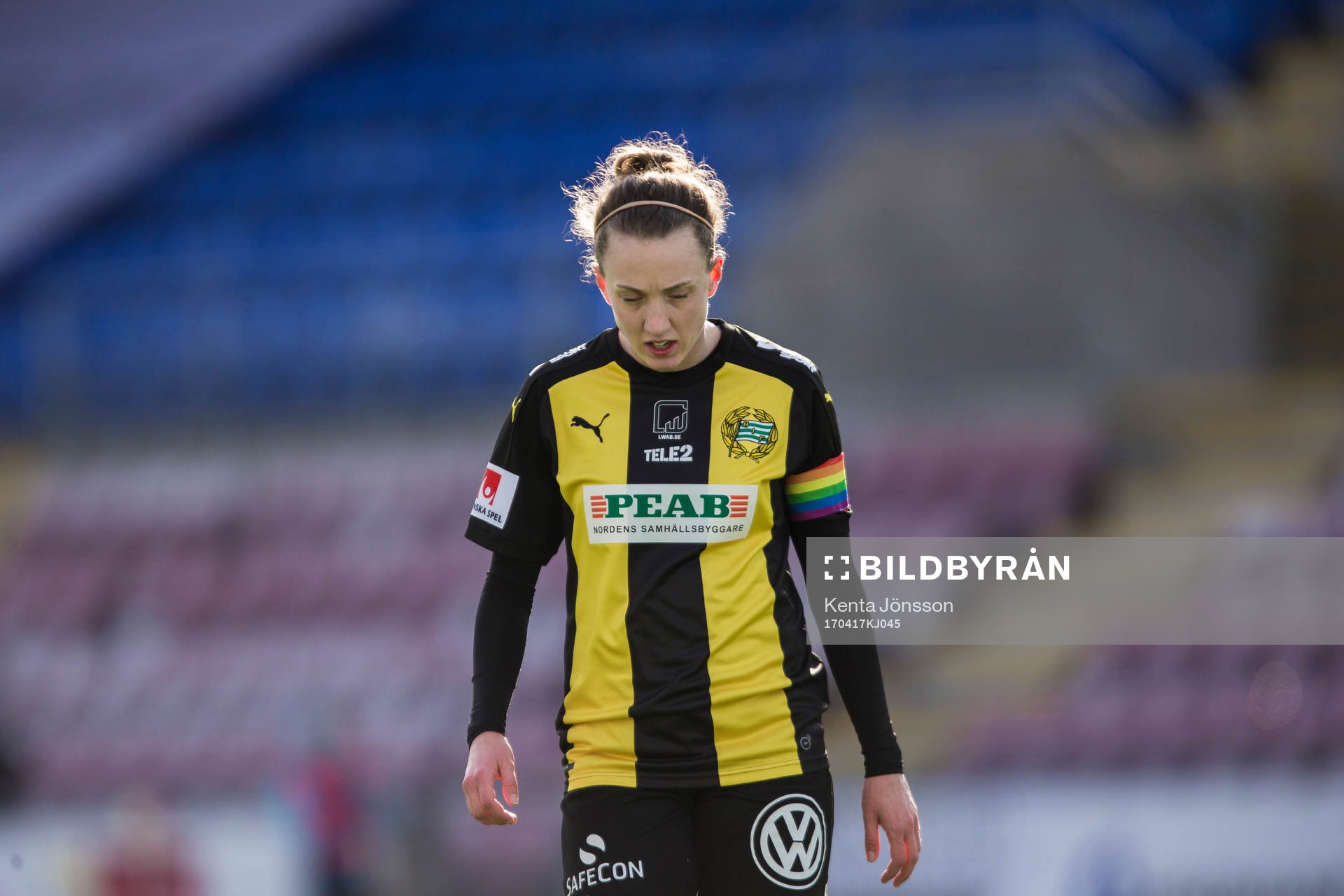 Hammarbys Olga Ekblom deppar
