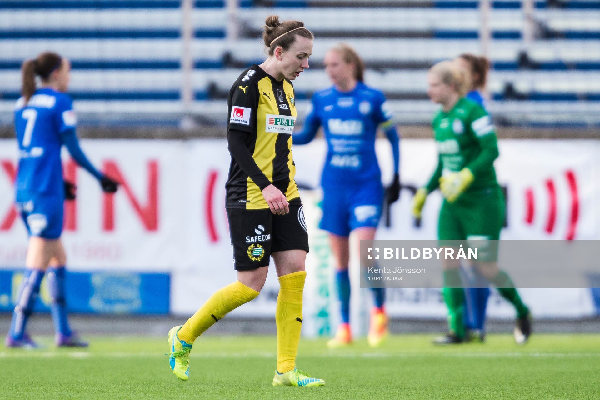 Hammarbys Olga Ekblom deppar