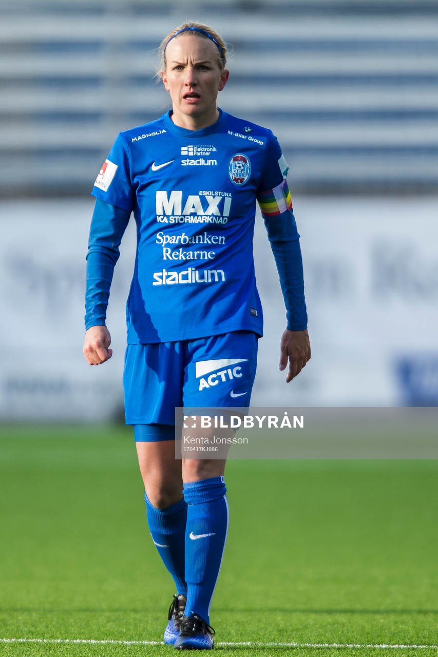 Eskilstuna Uniteds Petra Johansson