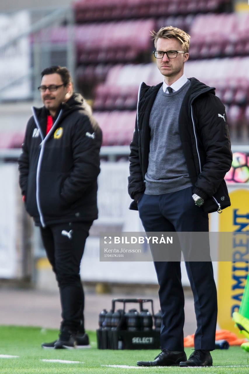Hammarbys tränare Olof Unogård