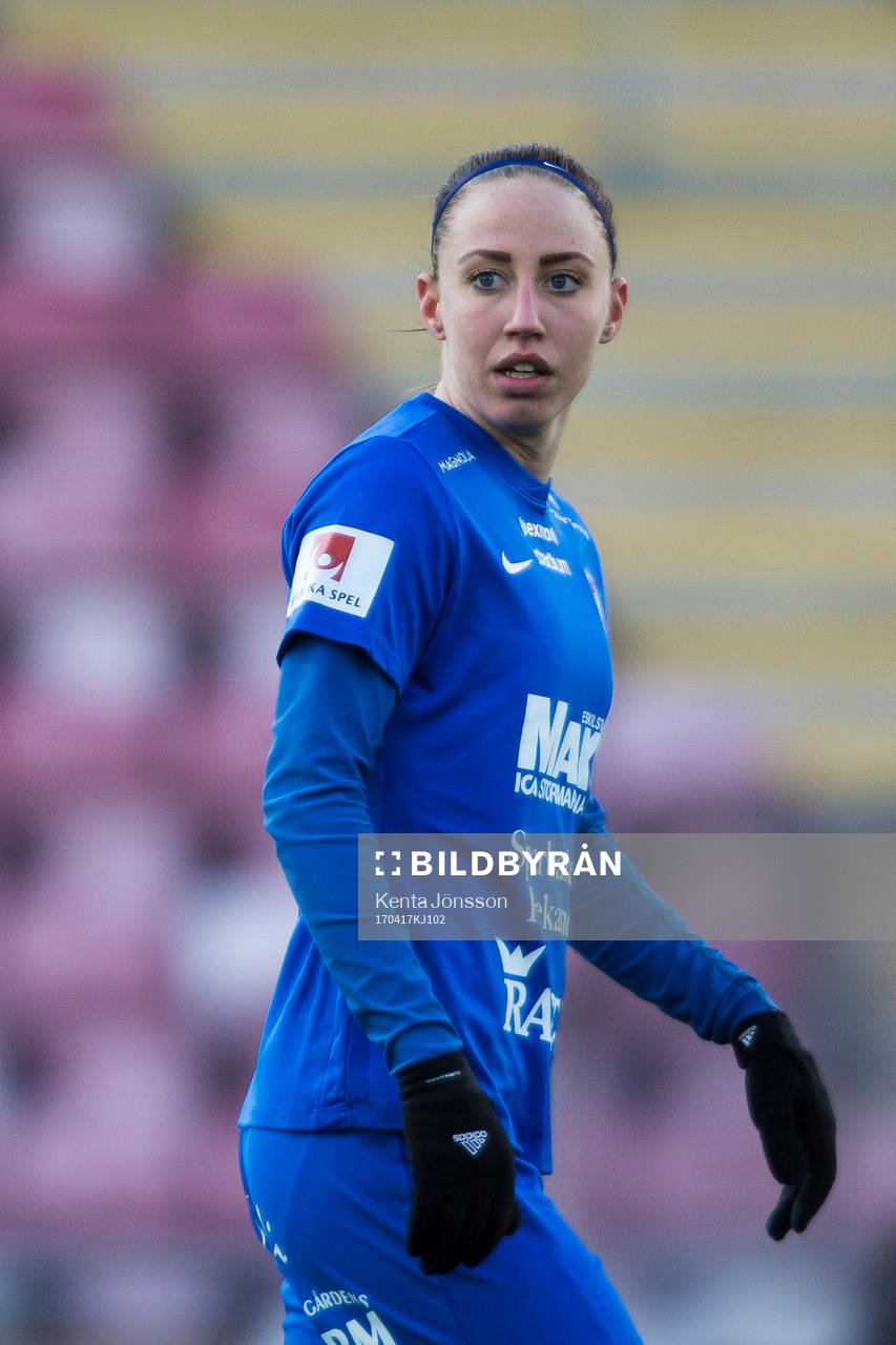 Eskilstuna Uniteds Petra Andersson