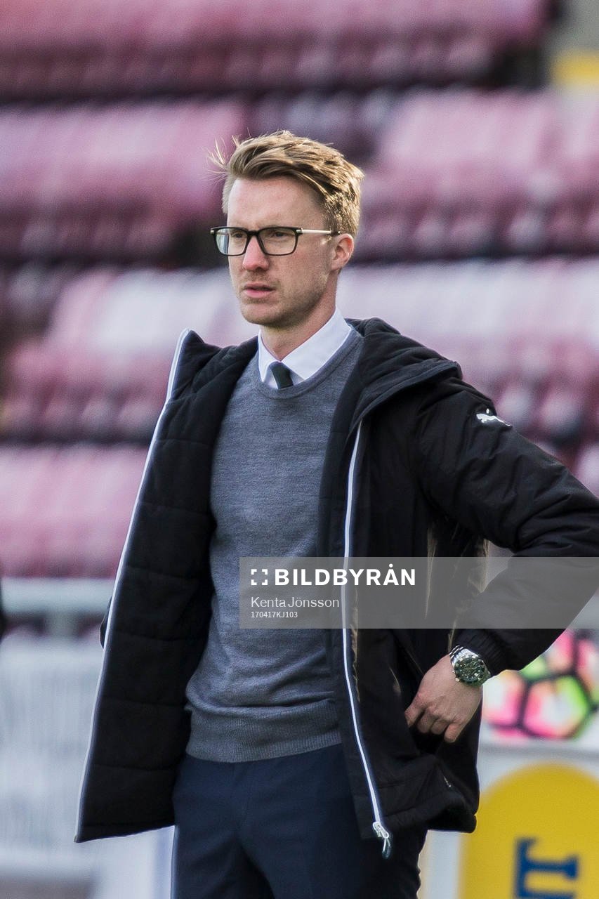 Hammarbys tränare Olof Unogård