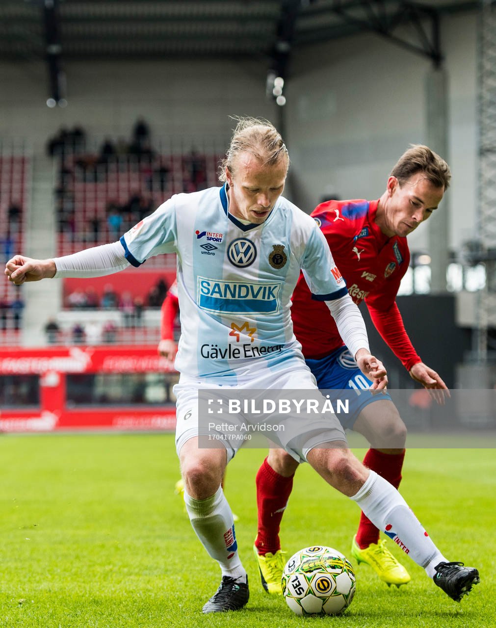 Gefles Jesper Florén och Helsingborgs Anton Wede