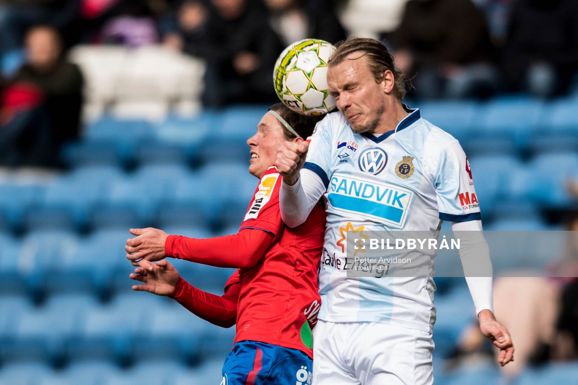 Helsingborgs Max Svensson och Gefles Jesper Florén