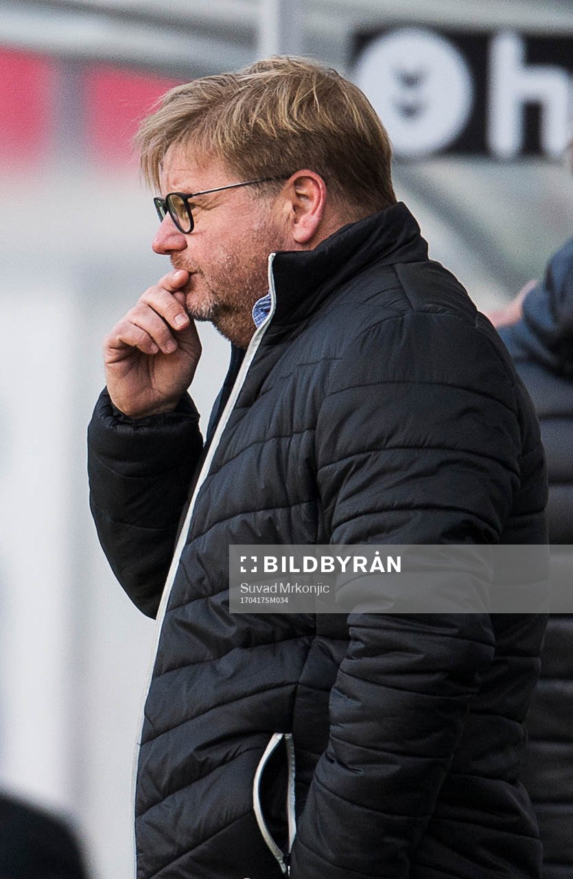 Kalmars tränare Peter Swärdh