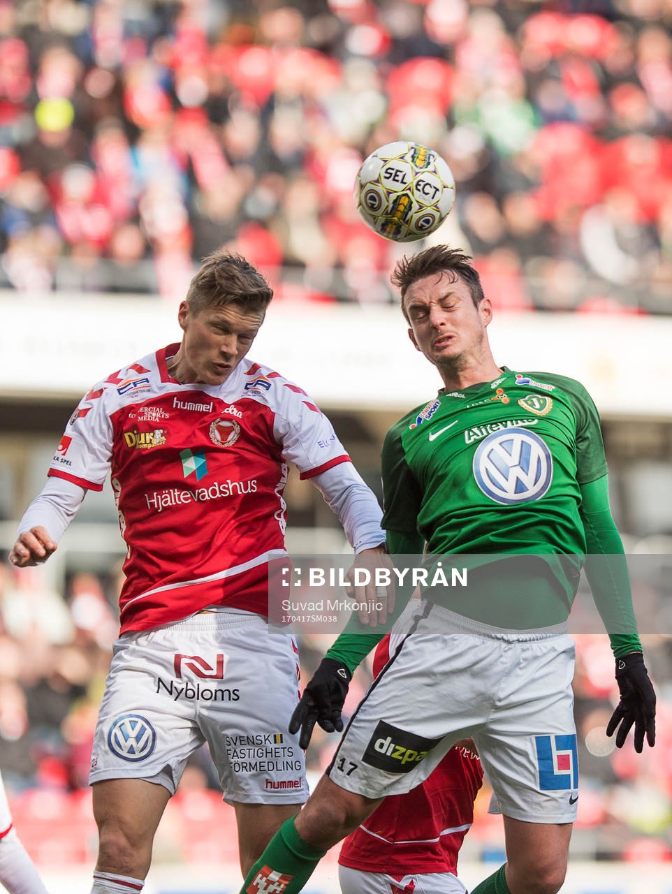 Kalmars Viktor Elm och Jönköpings Daryl Smylie