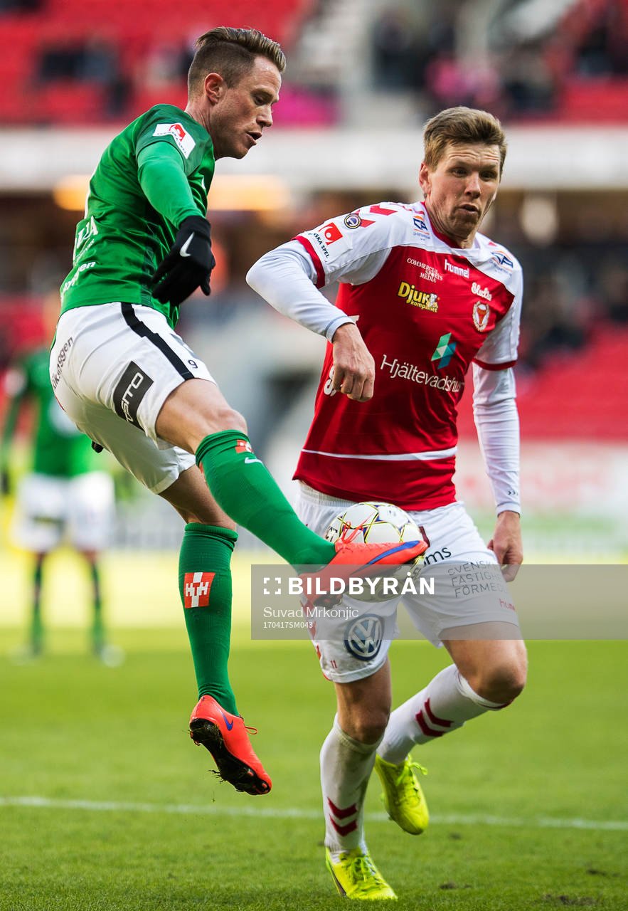 Kalmars David Elm och Jönköpings Tommy Thelin