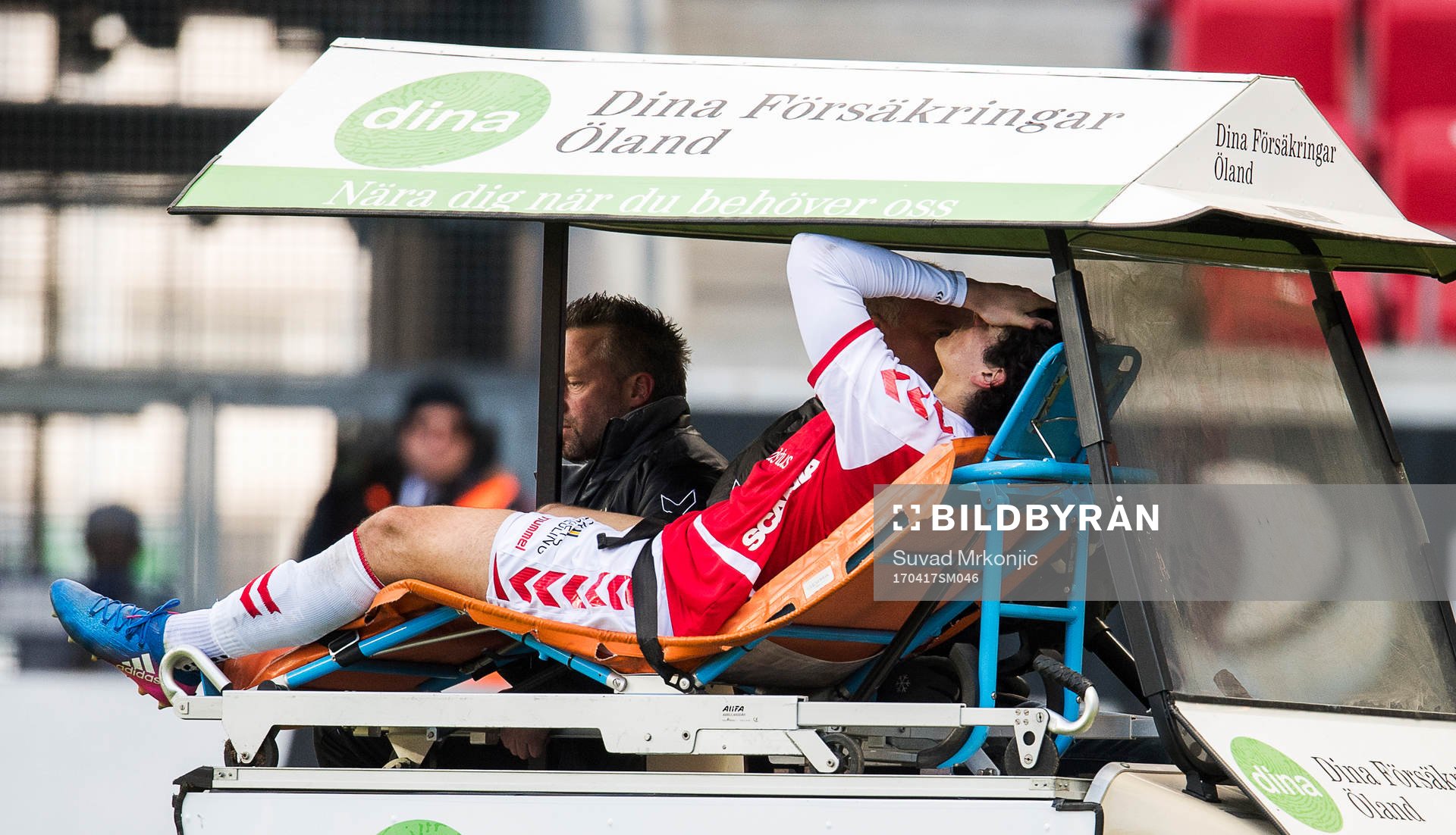Kalmars Marko Biskupovic körs ut