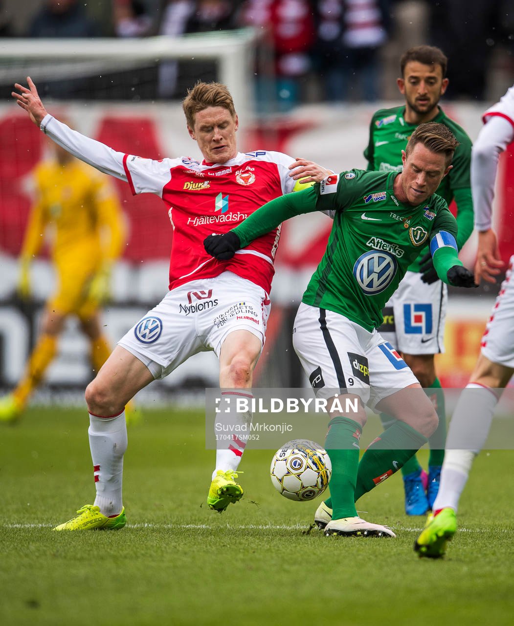 Kalmars Rasmus Elm och Jönköpings Tommy Thelin