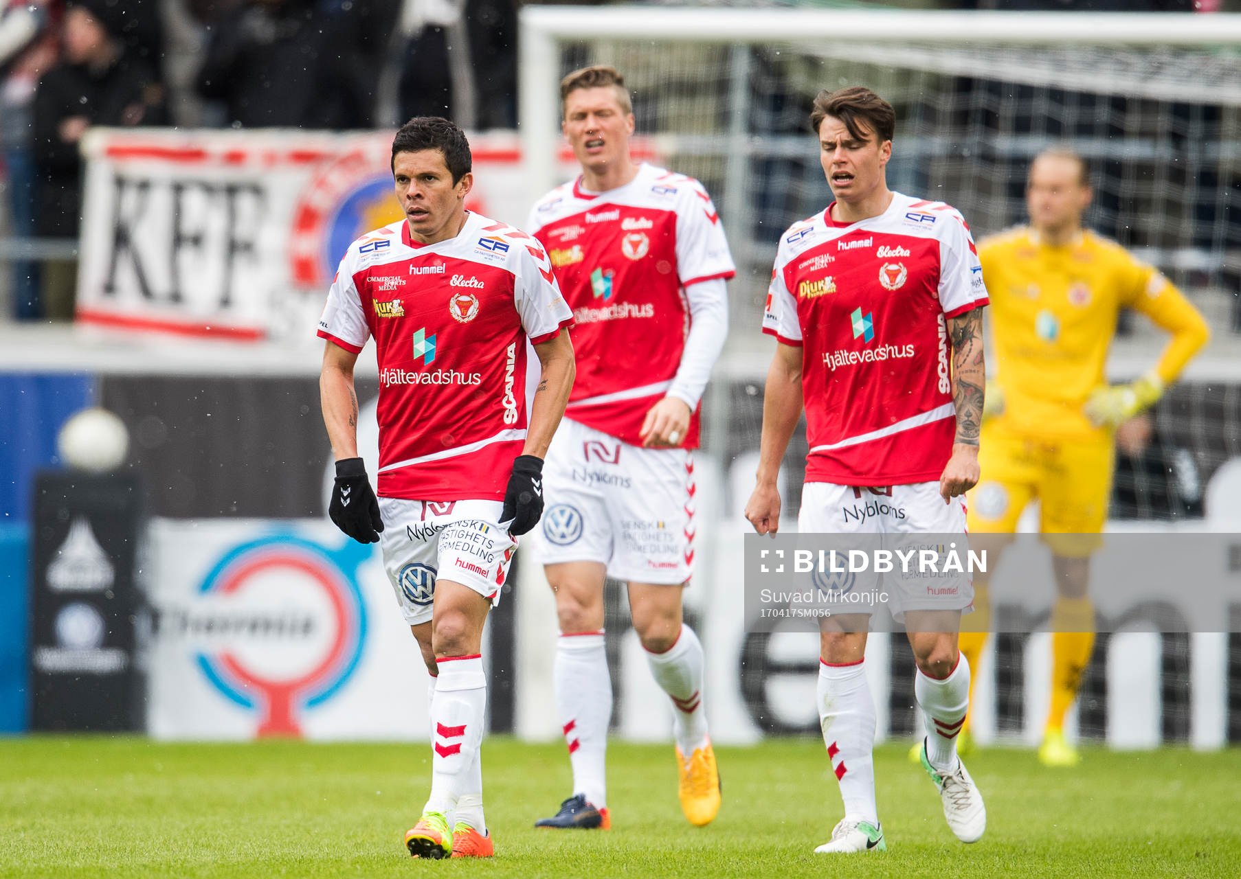 Kalmars Romário Pereira Sipião , Viktor Elm  och Melker