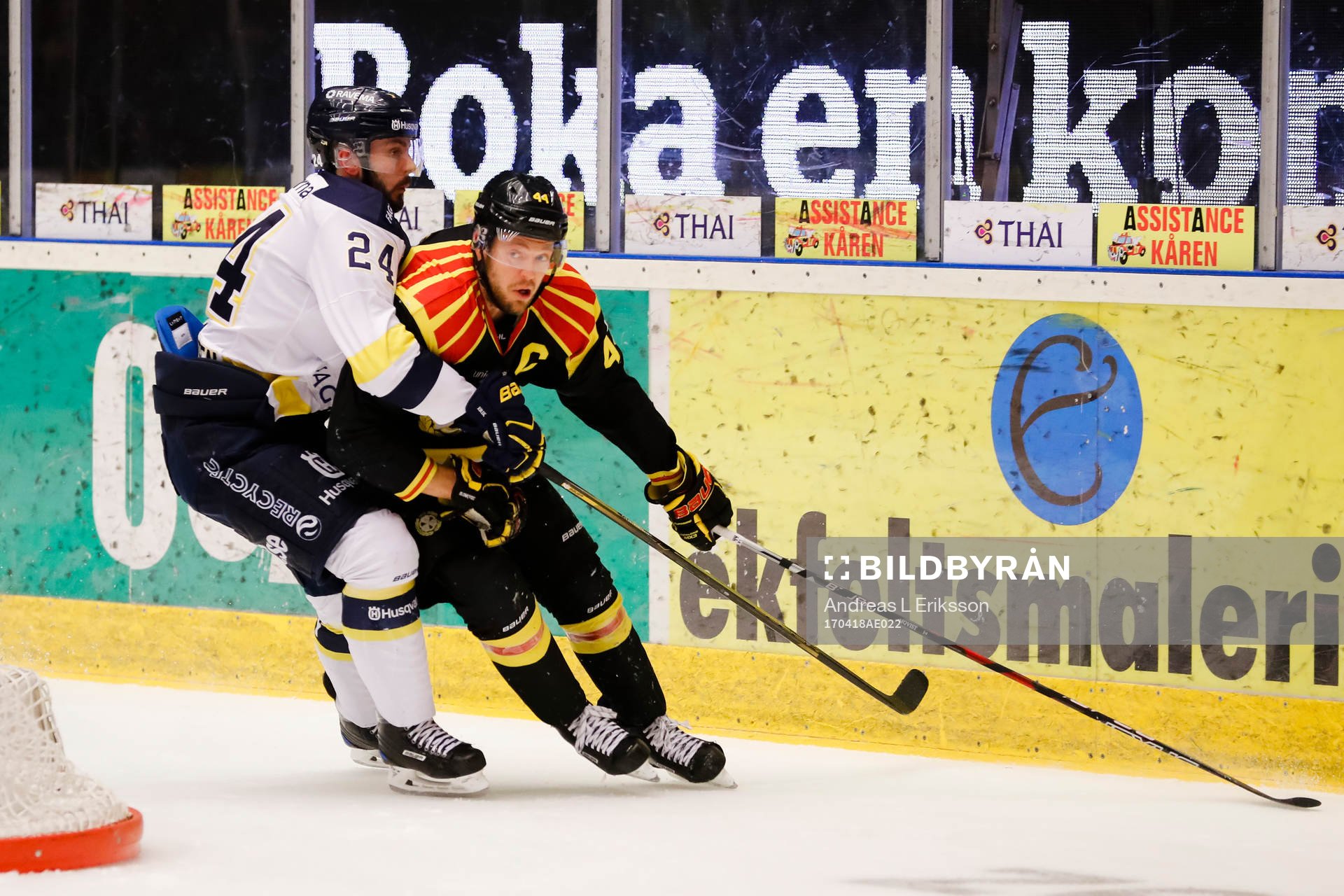 s Erik Christensen och Brynäs Jacob Blomqvist