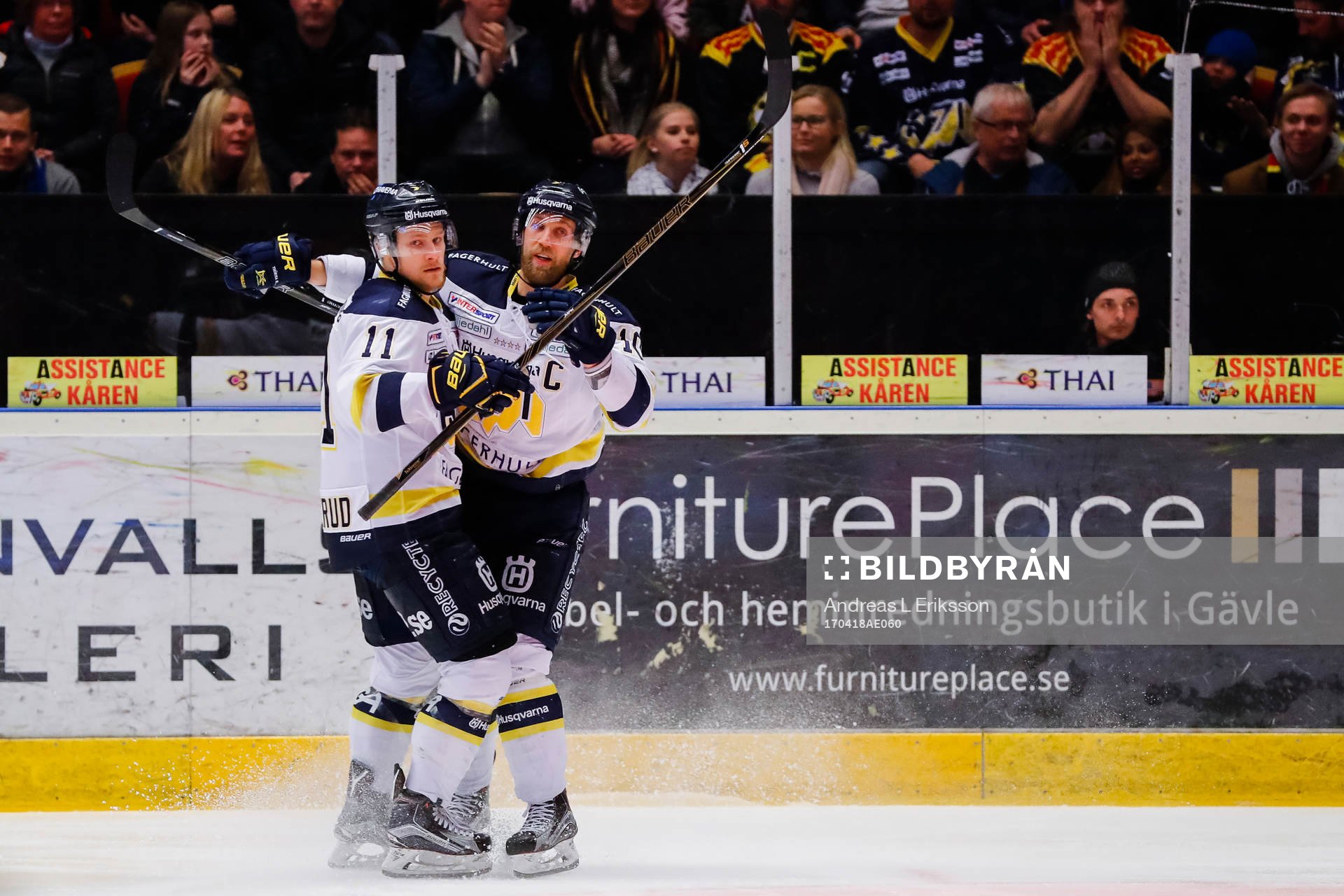 s Martin Thörnberg och Simon Önerud jublar