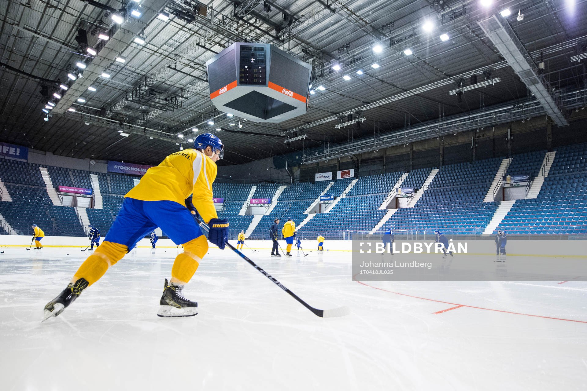 Sveriges spelare på Hovet