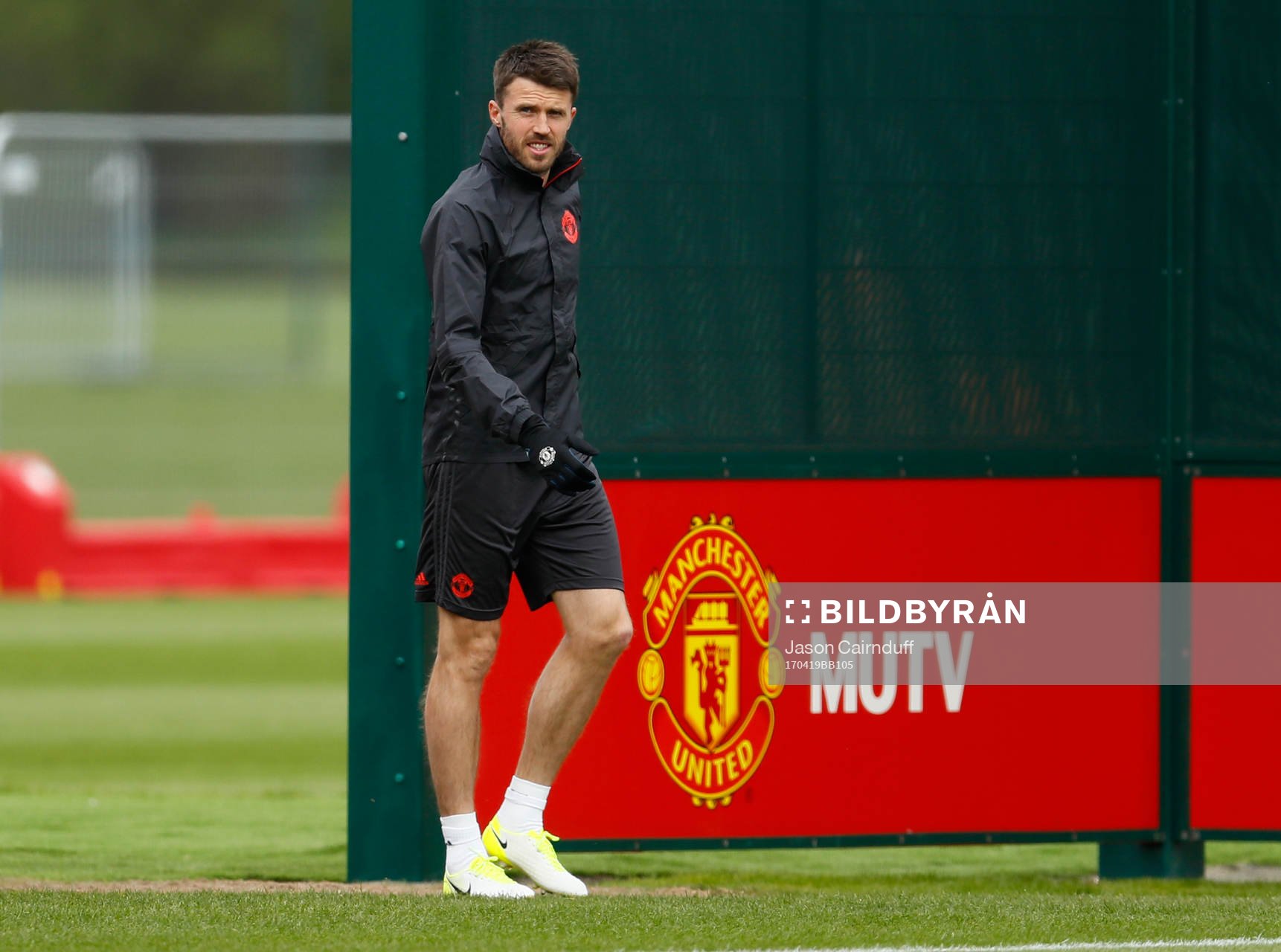 Fotboll, Träning Britain Football Soccer - Manchester