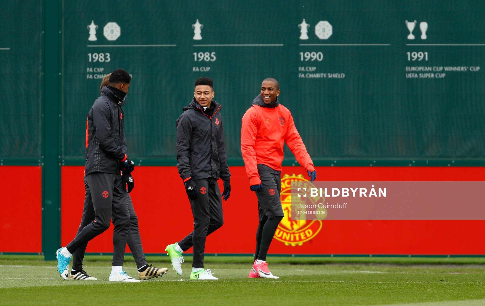 Fotboll, Träning Britain Football Soccer - Manchester