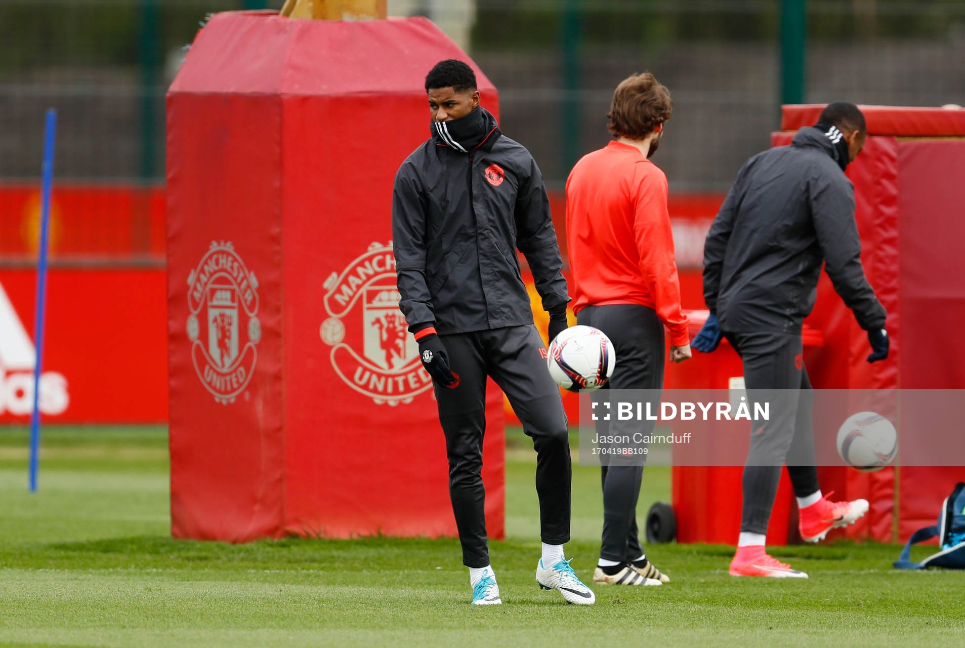 Fotboll, Träning Britain Football Soccer - Manchester