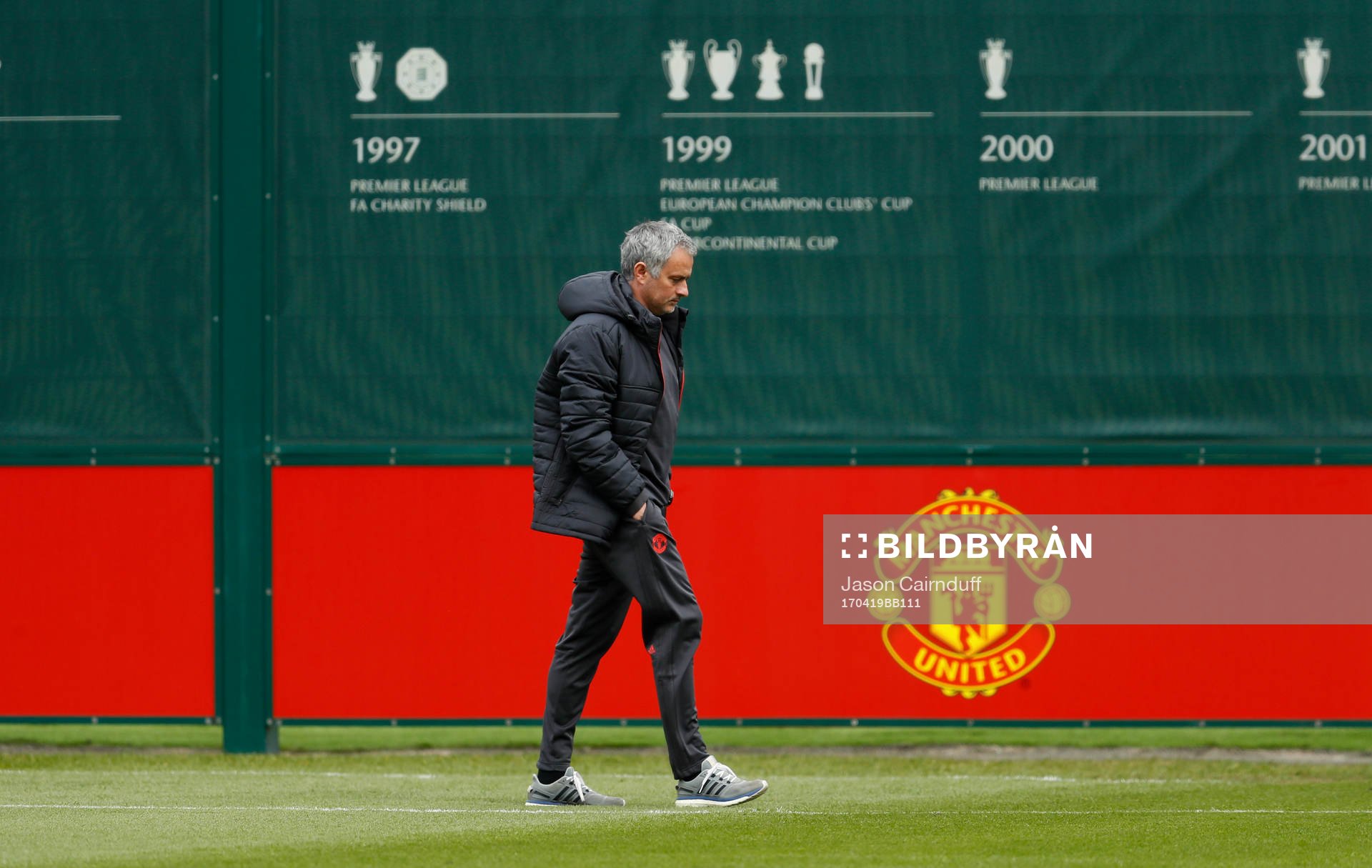 Fotboll, Träning Britain Football Soccer - Manchester