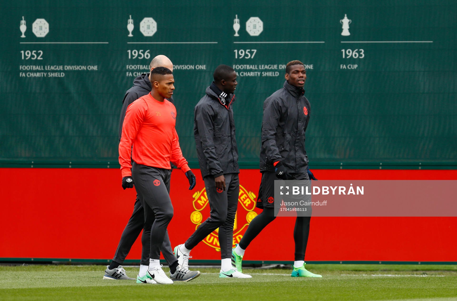 Fotboll, Träning Britain Football Soccer - Manchester