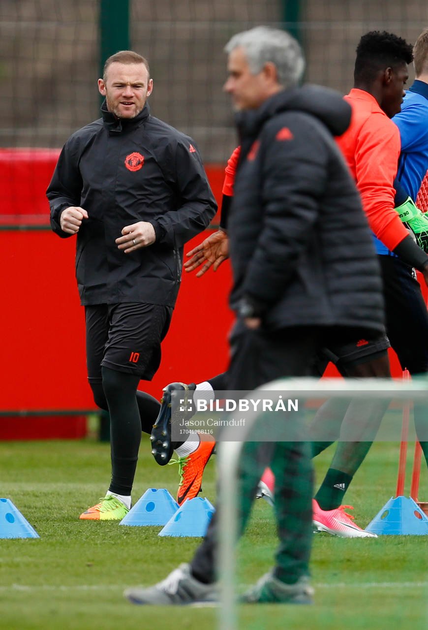 Fotboll, Träning Britain Football Soccer - Manchester
