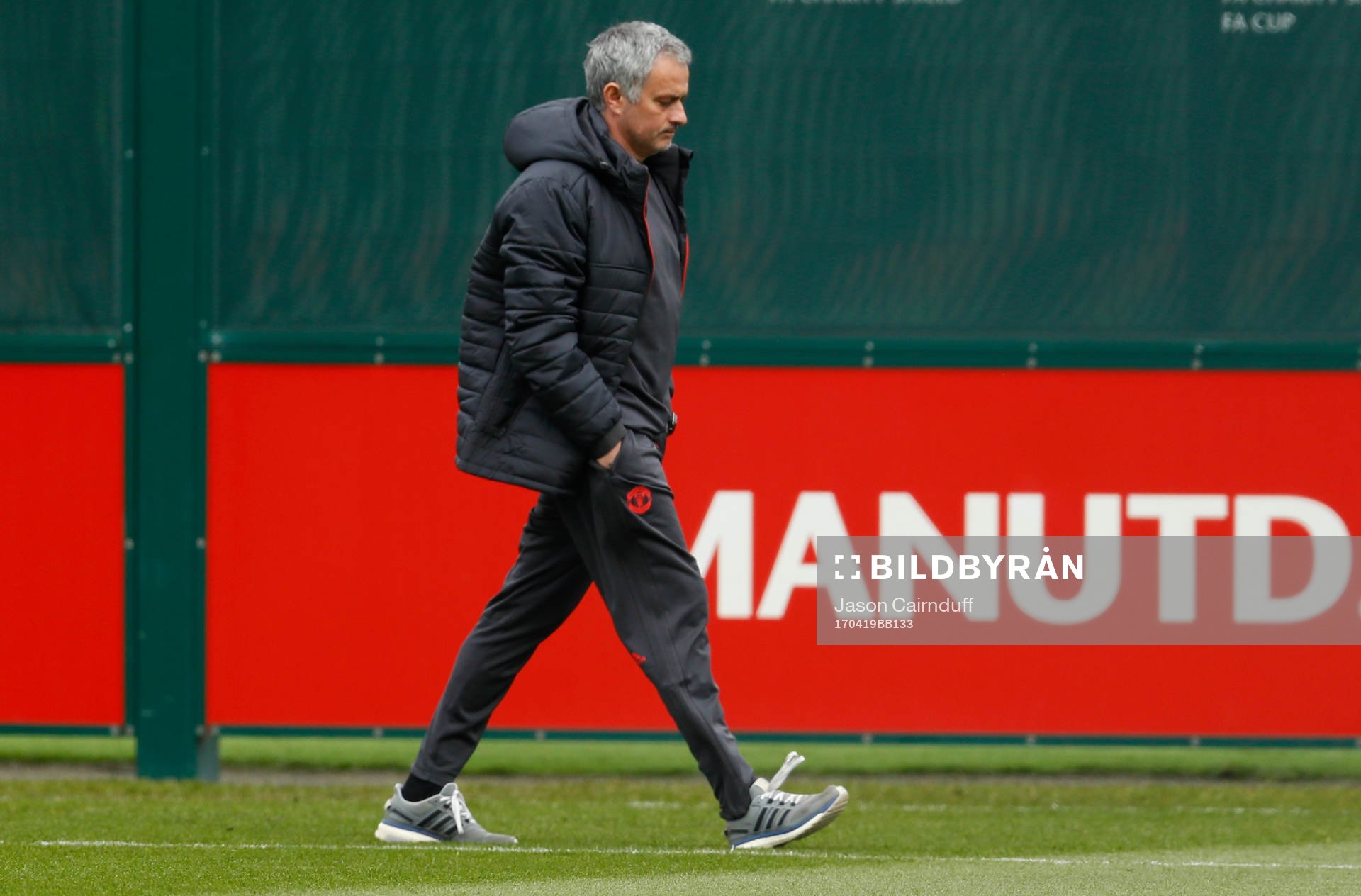Fotboll, Träning Britain Football Soccer - Manchester
